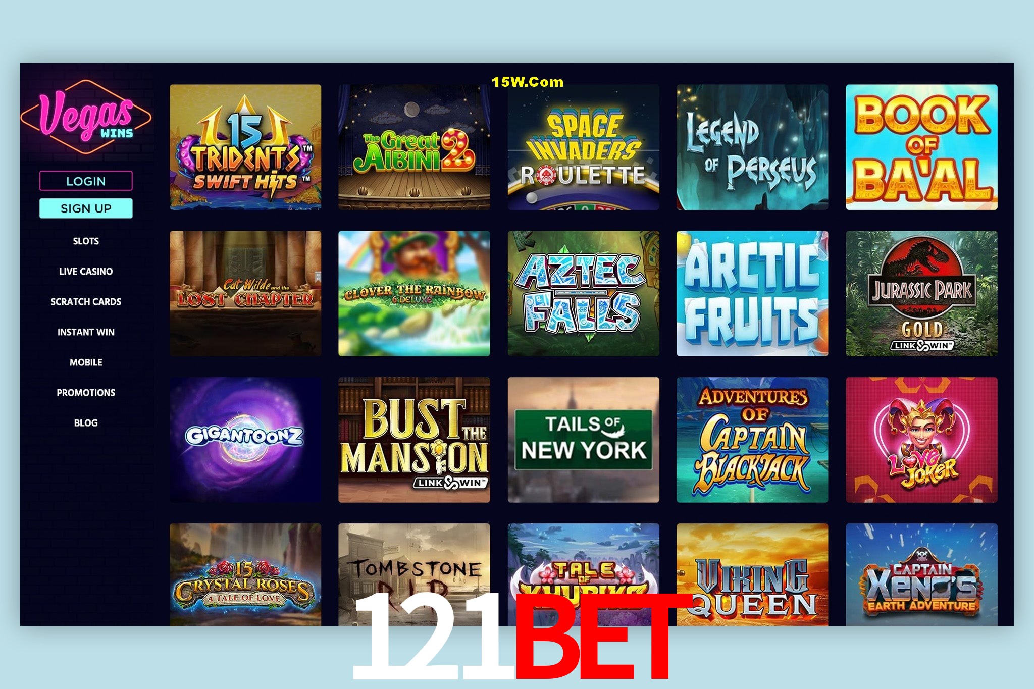 Live Casino 121Bet