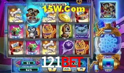 Biblioteca de slots populares na 121Bet